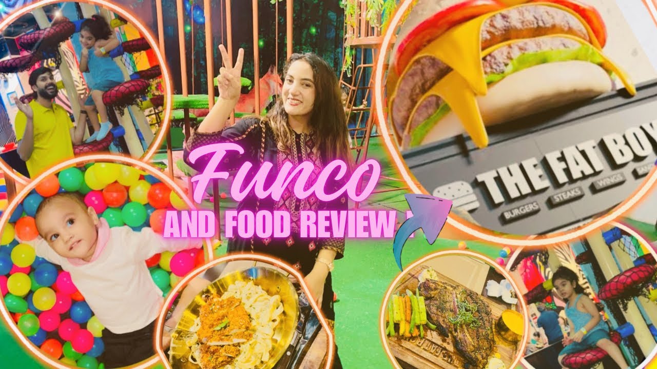 Funco playland lahore | The fat boy new chain in gulberg Lahore | Drmerabvlogs | shahzeb family vlog