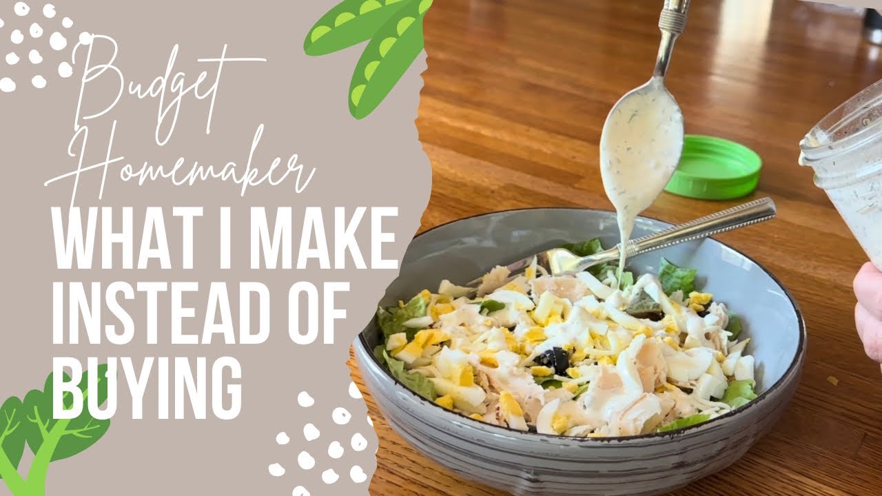 What I Make From Scratch Instead of Buying