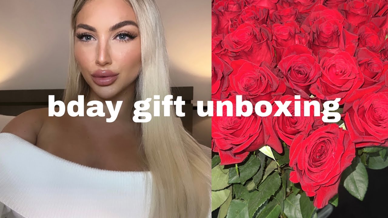 BDAY GIFT UNBOXING | Kayley Gunner