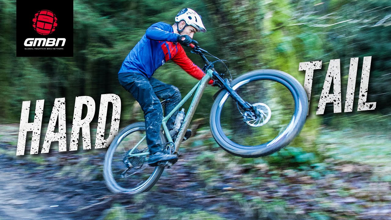 Riding A Hardtail At A Downhill Bike Park!