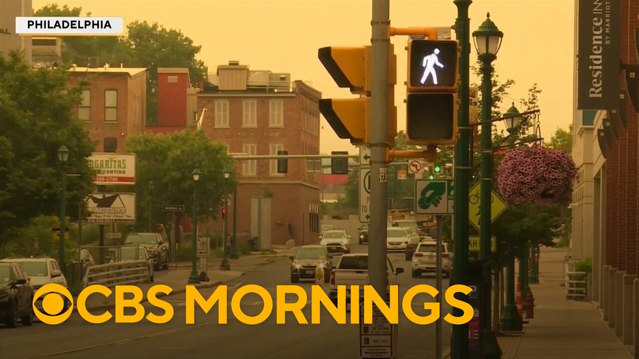 100 million Americans across 14 states impacted by heavy smoke from Canadian wildfires
