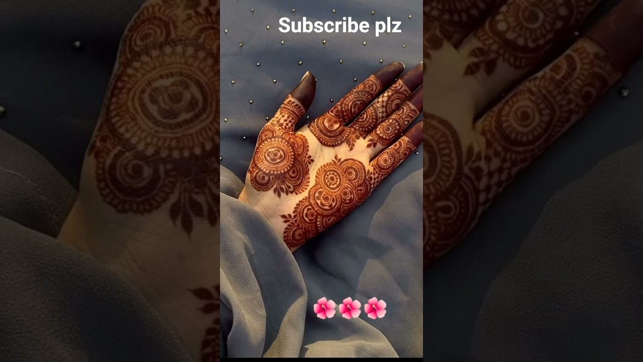 mehandi hand design 🌹👌✋/