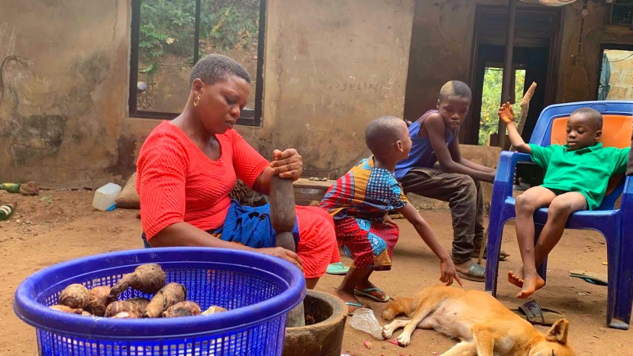 Organic Peaceful African Village Living || Home Cooking, Togetherness & Family Bond