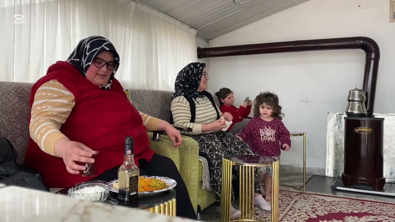 MİSAFİRİMİZ VARDI🌸☺️KAHVE EŞLİĞİNDE SOHBETİMİZ✅🌺