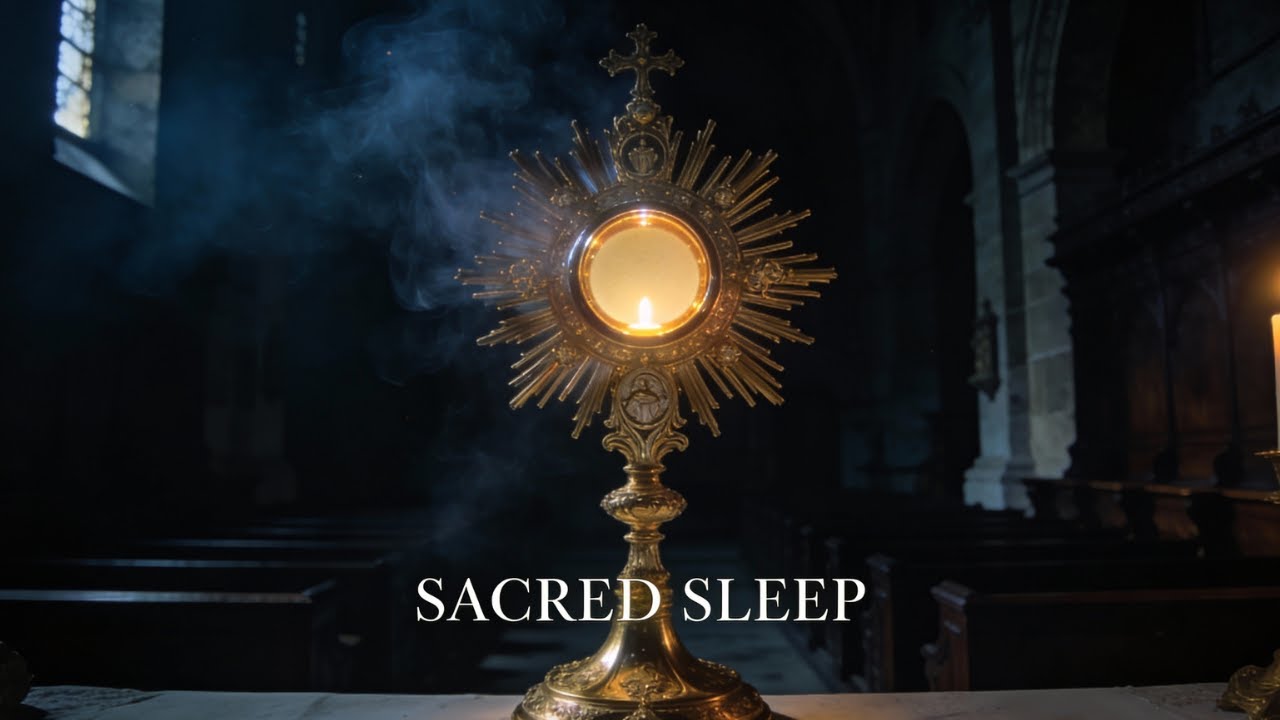 Gregorian Ambient Chant for Eucharistic Adoration |  Healing Prayer & Peaceful Sleep