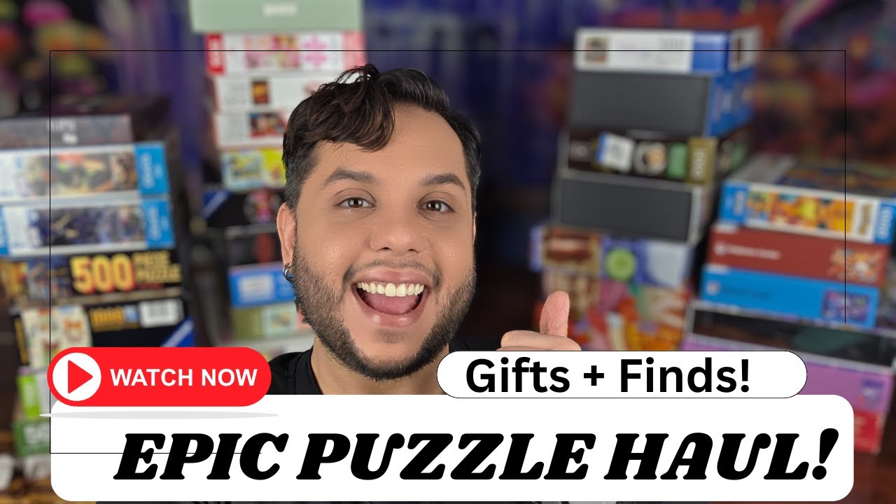 EPIC Puzzle Haul! 🎁 Gifts from Friends + Boardwalk Puzzles Finds | Javy’s Puzzle Odyssey