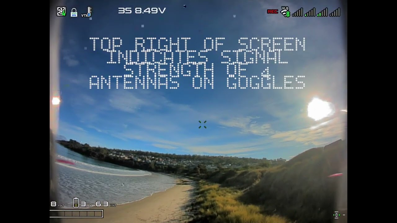 FPV RANGE TEST HD ZERO V2 FREESTYLE 1W