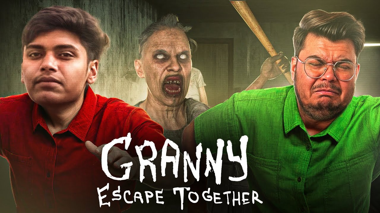 Granny Ke Ghar Se MAZE Escape With Harshit (Granny Escape Together Multiplayer Horror Game)