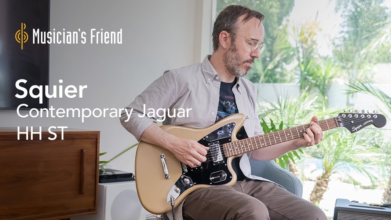 Squier Contemporary Jaguar HH ST Electric Guitar Demo - All Playing, No Talking