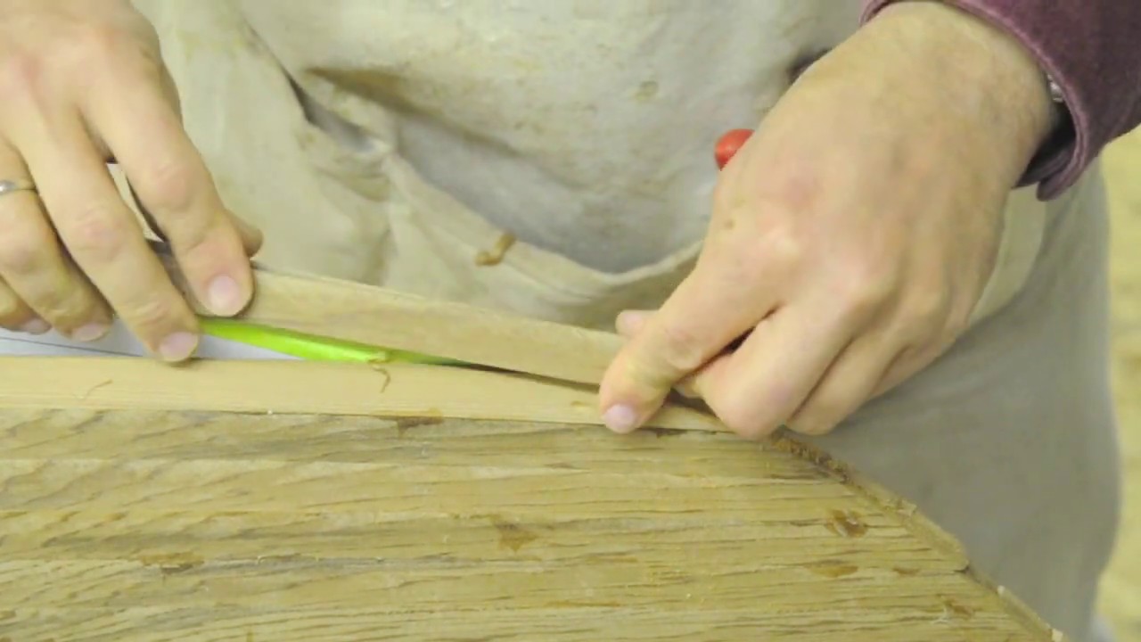 Keel Strip on a Woodstrip Kayak