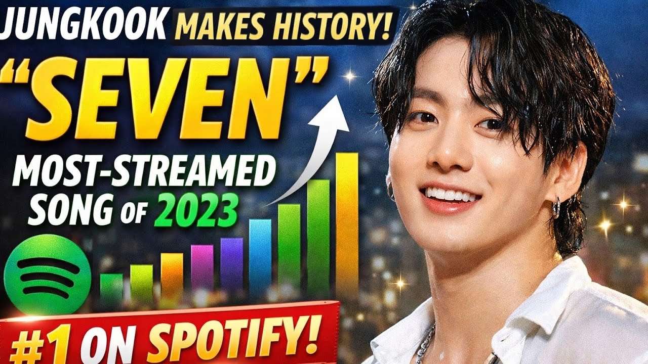 History Made: Jungkook Becomes the First K-Pop Act to Top Spotify’s Year-End Chart