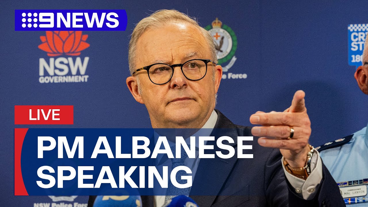 #LIVE: PM Albanese holds media conference in Canberra | 9 News Australia