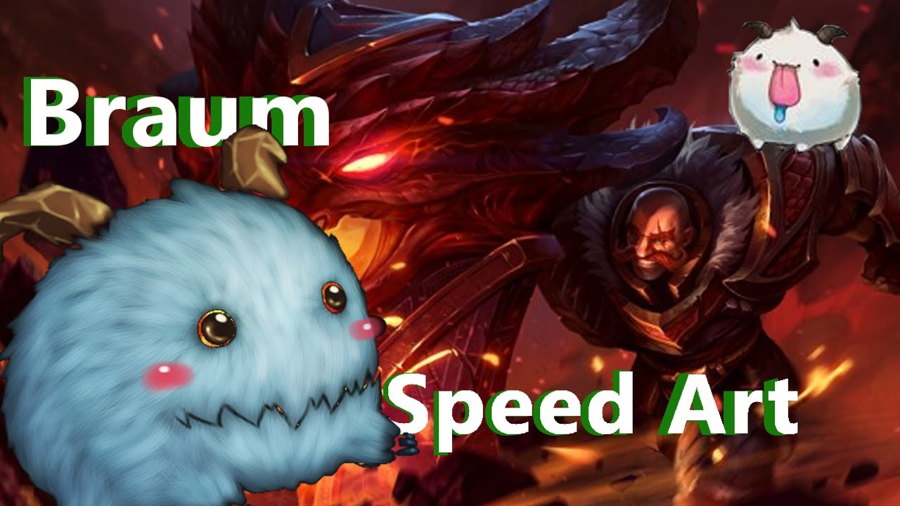 League of Legends Speed Art: Braum