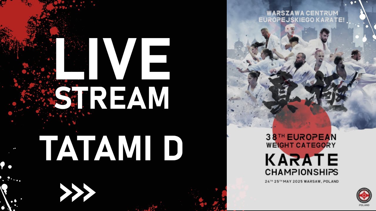 38th EUROPEAN WEIGHT CATEGORY KARATE CHAMPIONSHIPS 2025 | DAY 1 | TATAMI D