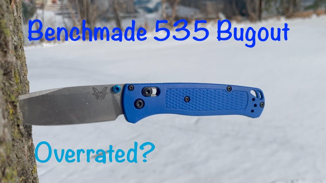 Benchmade 535 Bugout Knife Review || Greatness or Overrated??