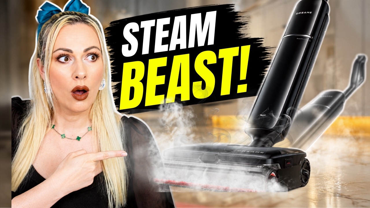 392&deg;F Steam Changed How I Clean My Messy Family Home (No More Sticky Floors)