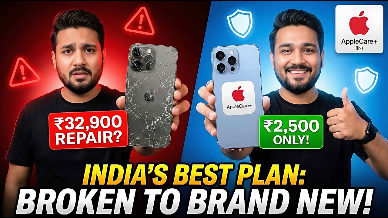 AppleCare Plus India Explained in Hindi: Save on Repairs, Theft & Loss Protection