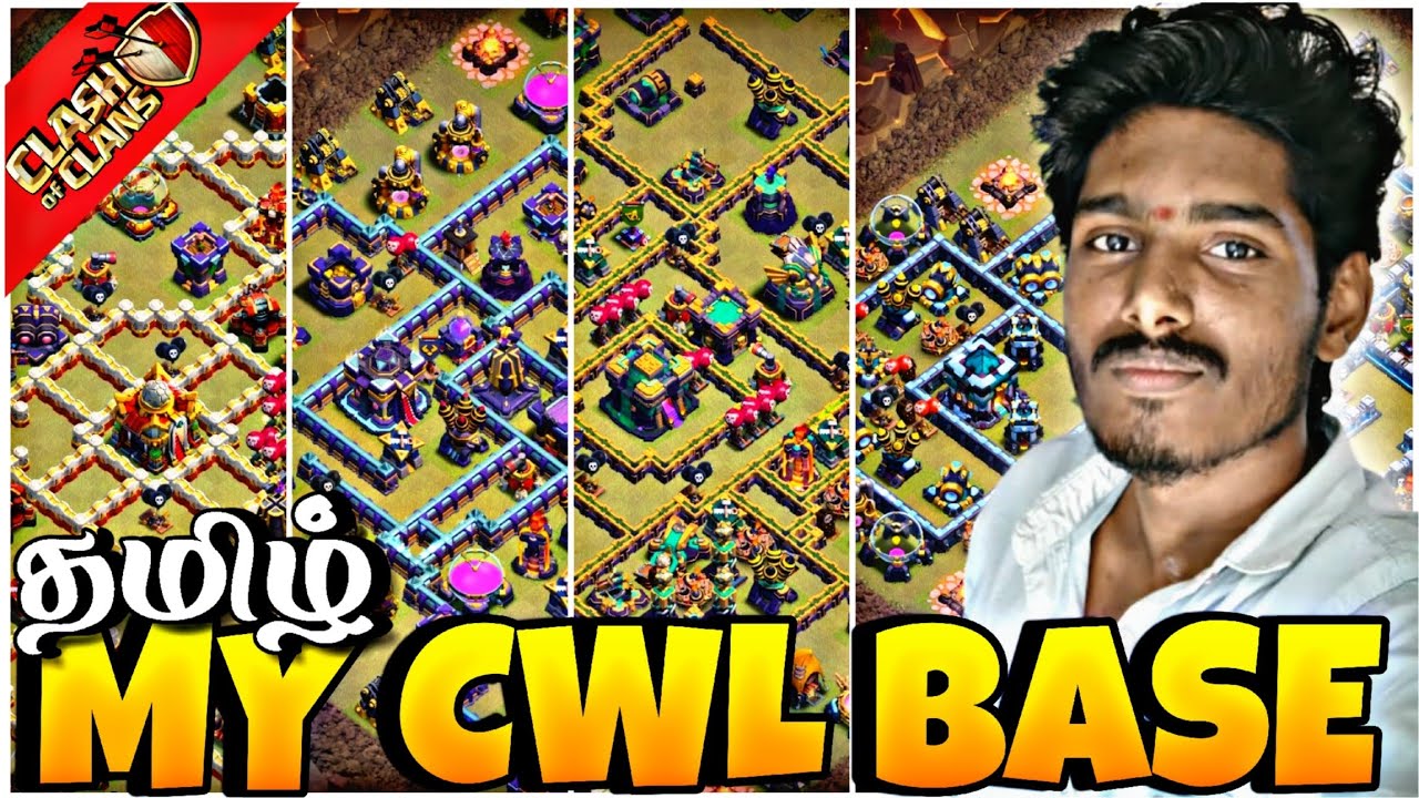 February month cwl base | Full explain tamil | Clash of clans 2026.