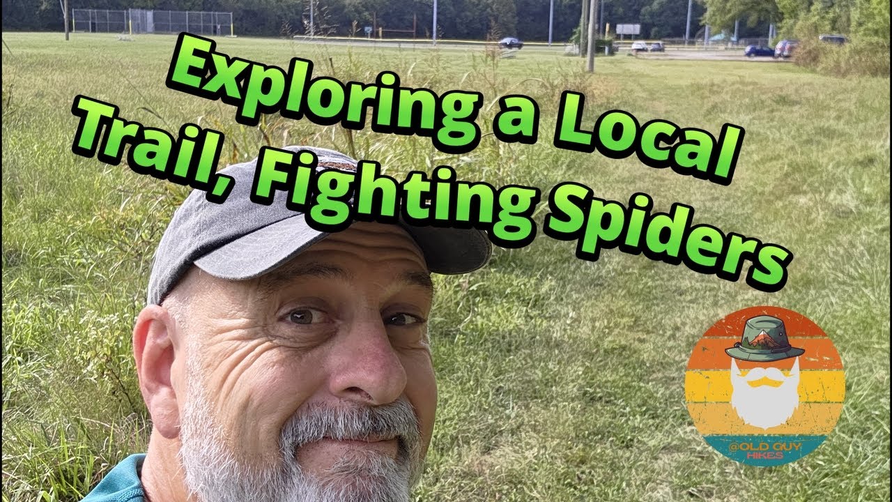 Exploring a Local Kansas City Hidden Gem! Woodland Hike at Mark McHenry Park. Fighting Spiderwebs!