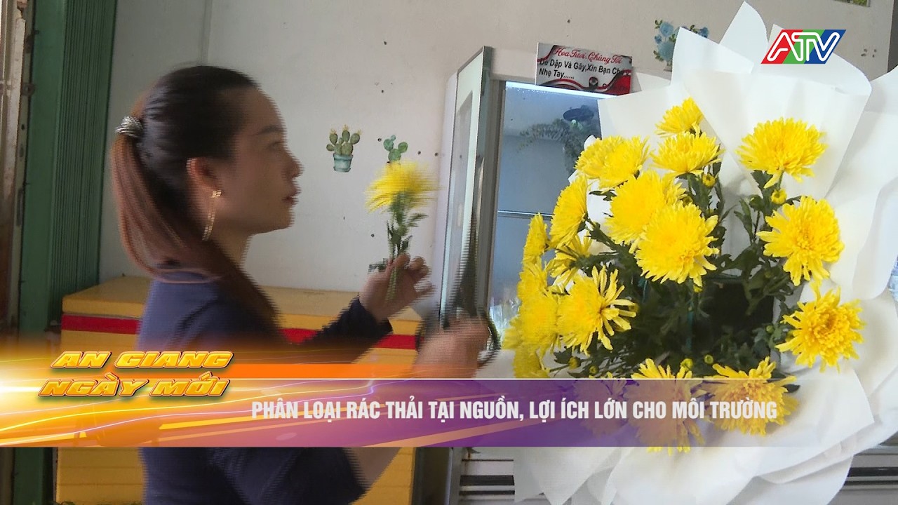 Phân loại rác thải tại nguồn, lợi ích lớn cho môi trường | Truyền hình An Giang 2