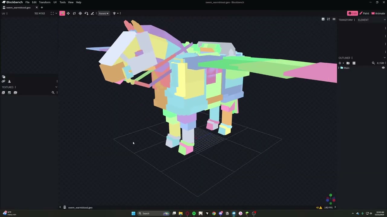 SWEM Tutorials: How to add Lisa's realistic models to your Blockbench