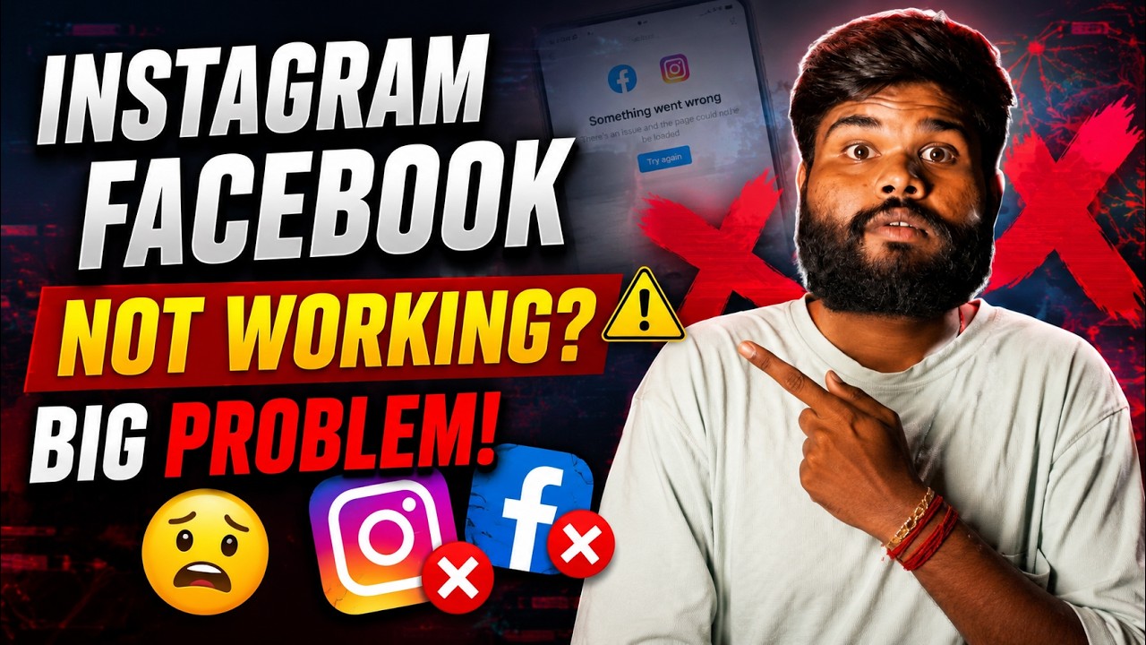 Instagram Not Working ? 😰 Instagram Server Down Explained | 2026