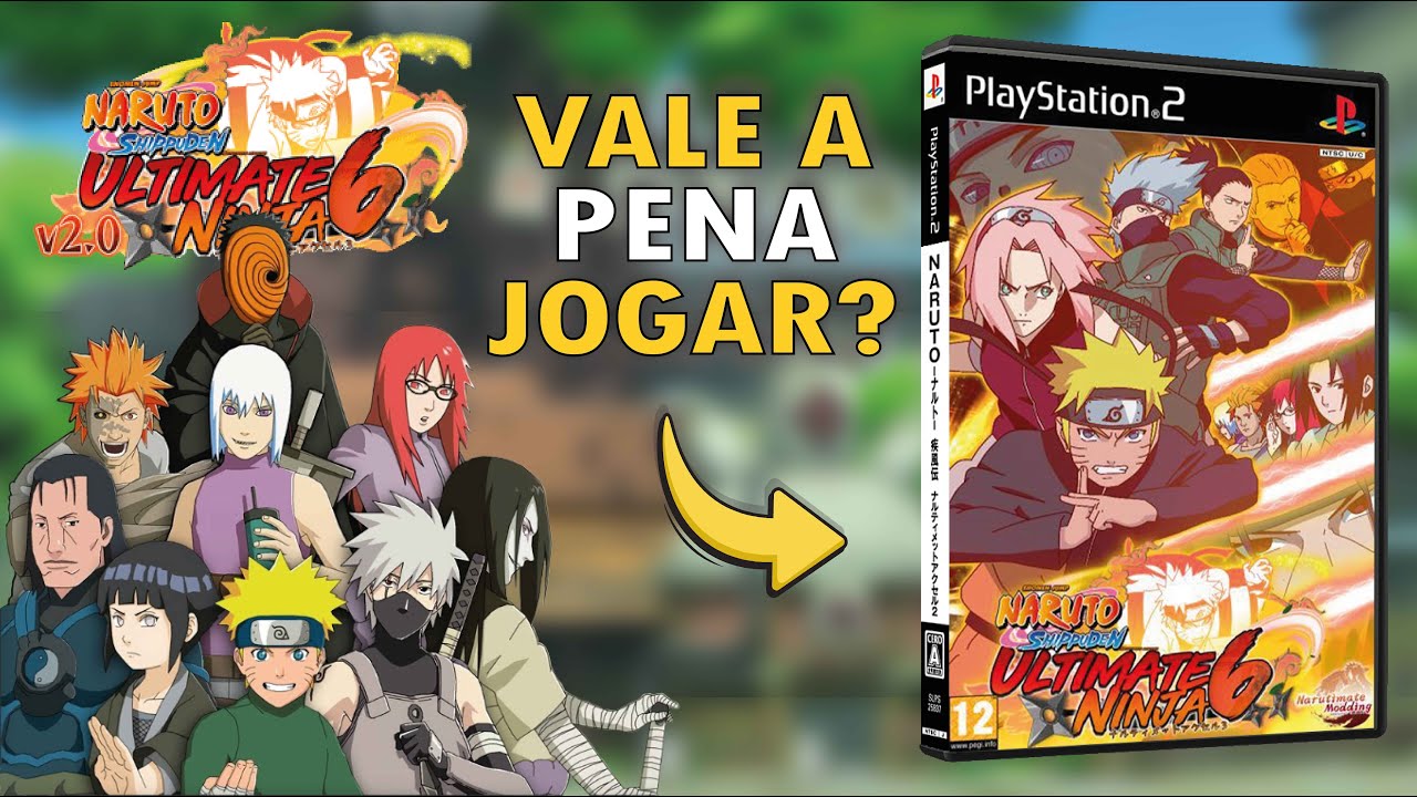 TESTEI O MOD NARUTO ULTIMATE NINJA 6 DESENVOLVIDO POR BRASILEIROS E AQUI ESTÁ A MINHA OPINIÃO!