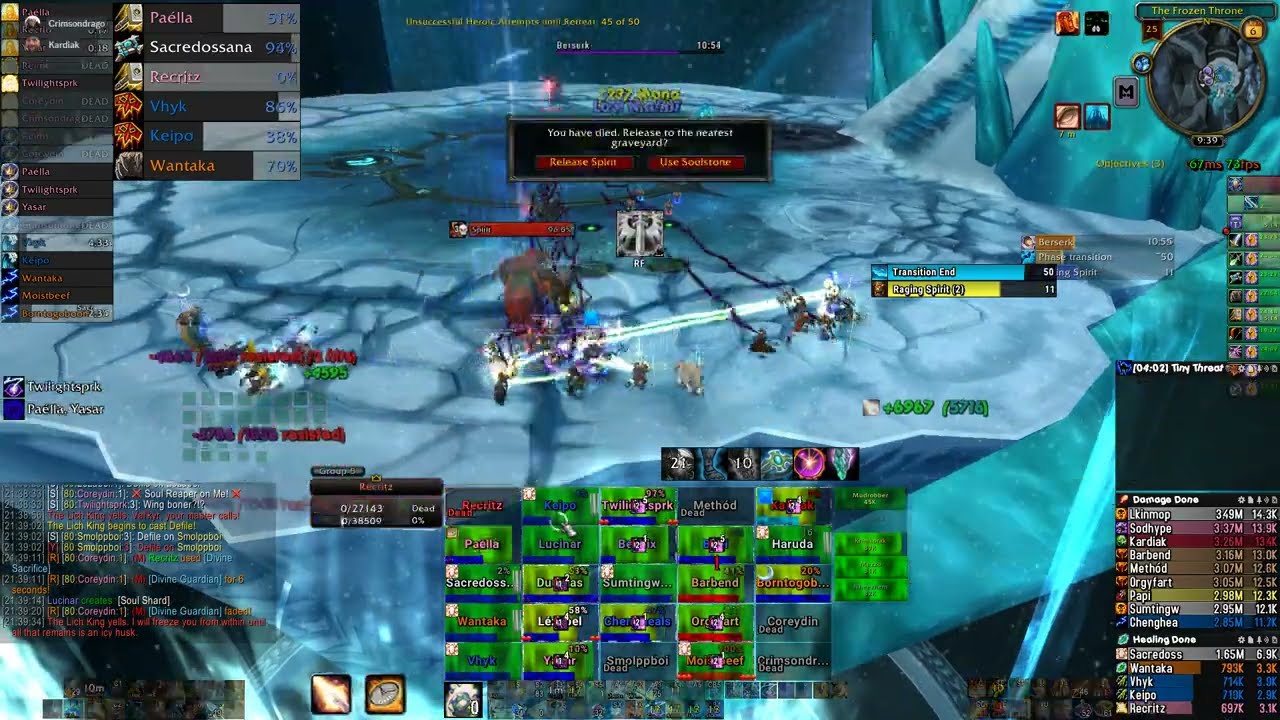 Lich King Platform jump fail