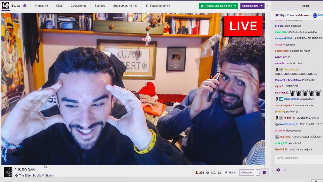 El d&iacute;a que estuvimos m&aacute;s de 1 hora en directo SIN SABERLO