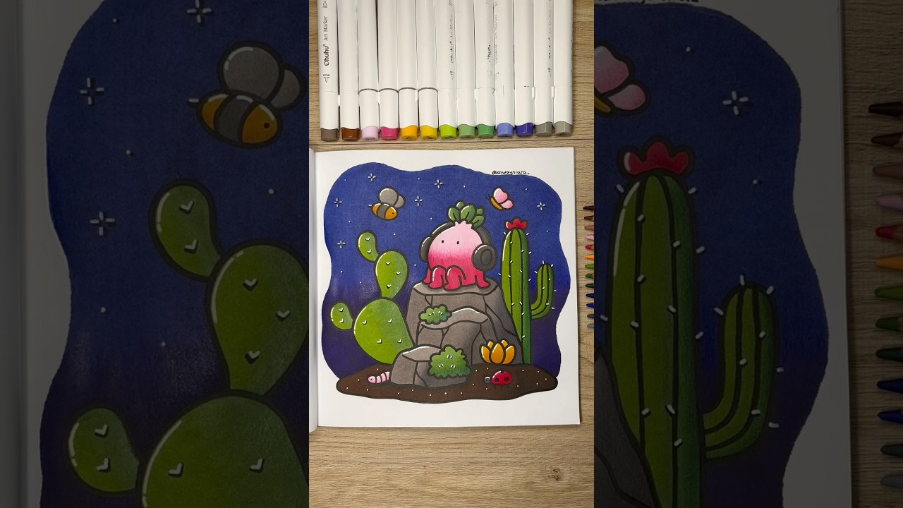 Color With Me and relax #colorwithme #colouring #coloringasmr