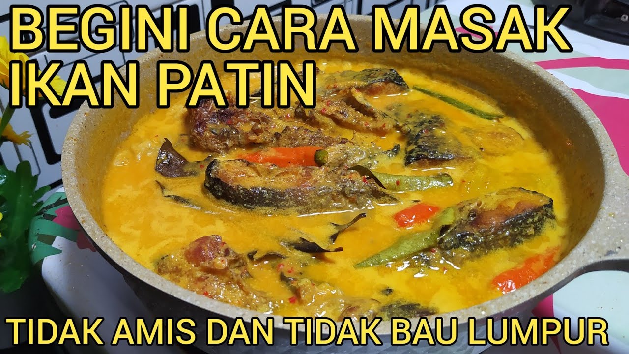 RESEP CARA MASAK IKAN PATIN MUDAH TANPA BAU AMIS DAN LUMPUR || ENAK DAN SIMPLE SEMUA BISA