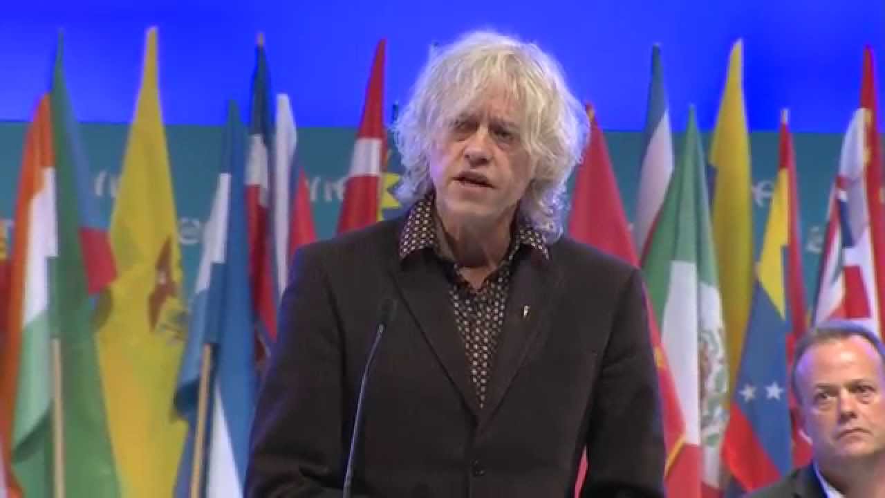Sir Bob Geldof - Keynote Speech at the One Young Summit 2014 Opening Ceremony