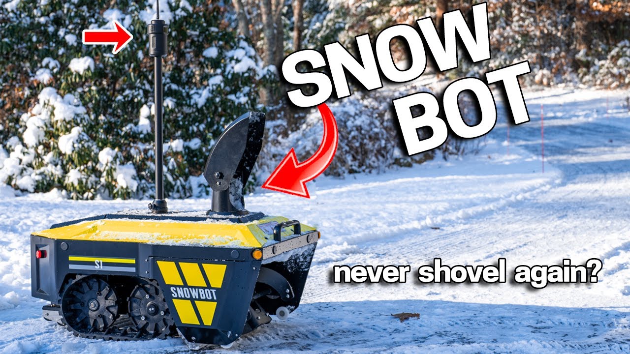 Обзор робота-снегоуборщика YARBO SNOWBOT