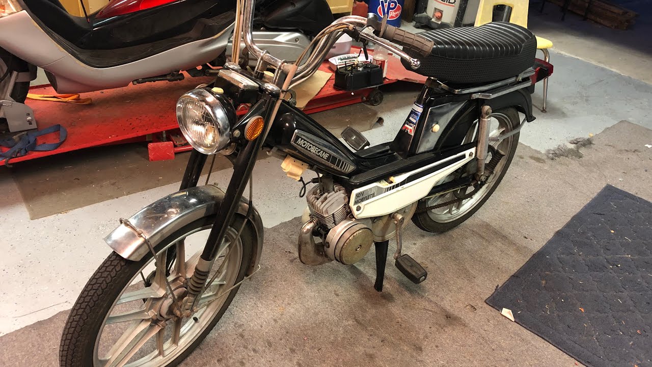 Motobecane moped wrap up.