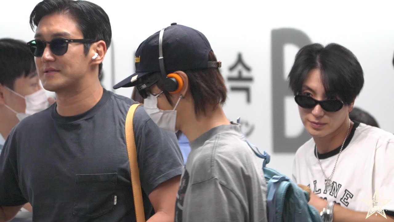 슈퍼주니어 출국길 SUPER JUNIOR Airport Departure | GMP 250808