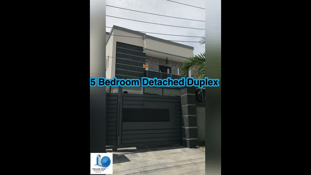 5 Bedroom Detached Duplex with BQ For Sale At Magodo Phase 2 Shangisha Lagos.