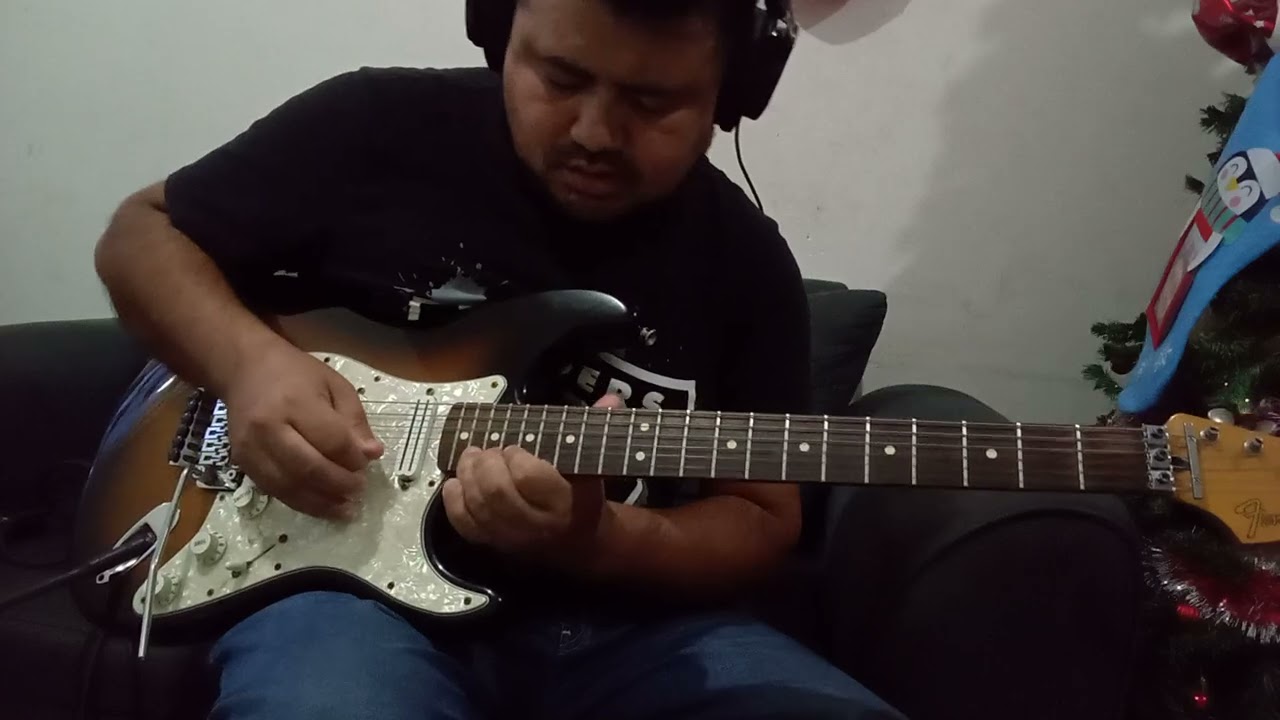 Jam jazz Funk en Cm solo guitar Martin Armenta Beltrán 