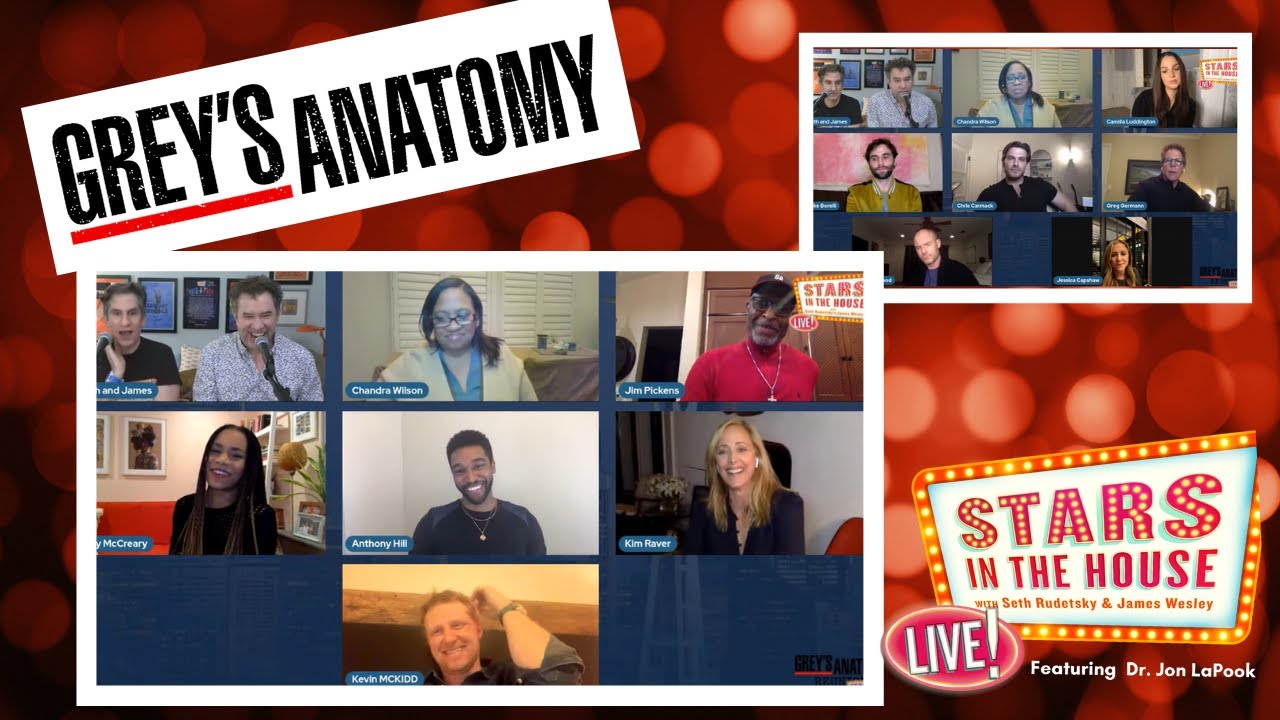 GREY'S ANATOMY Reunion with Chandra Wilson, Camilla Luddington + more! | Stars in the House 1/14
