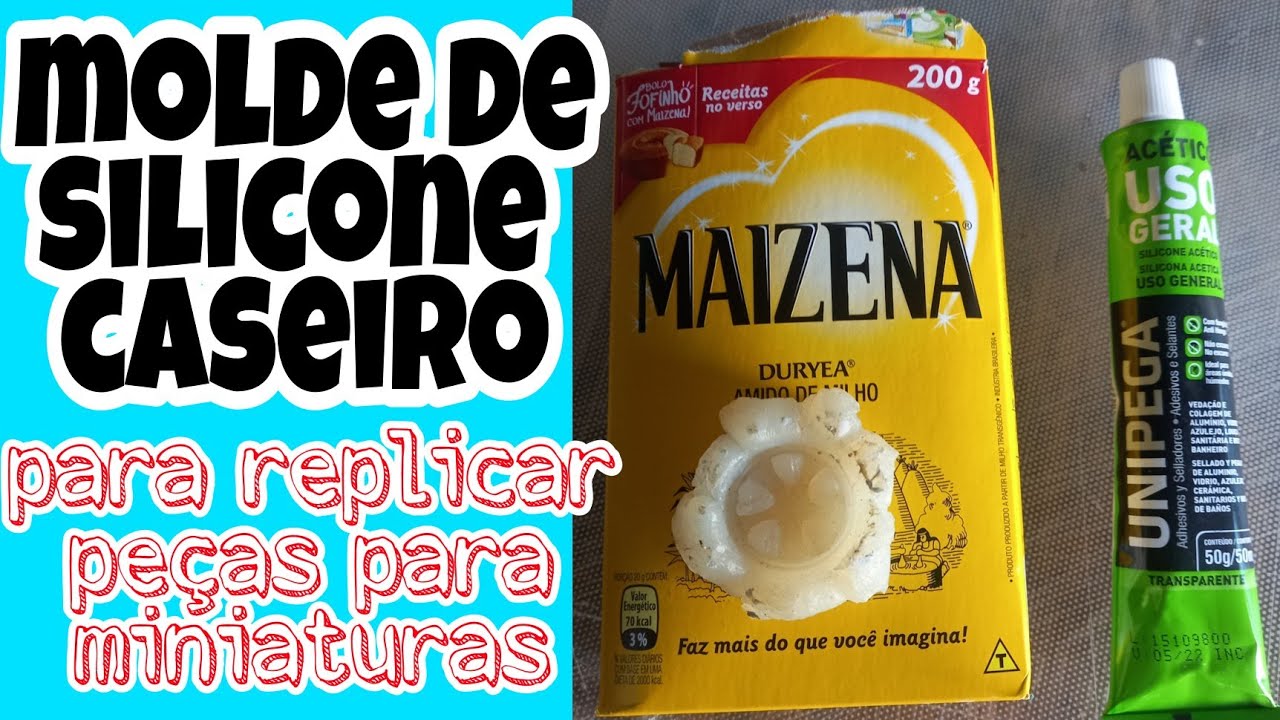 Como fazer molde de silicone para replicar peças em resina