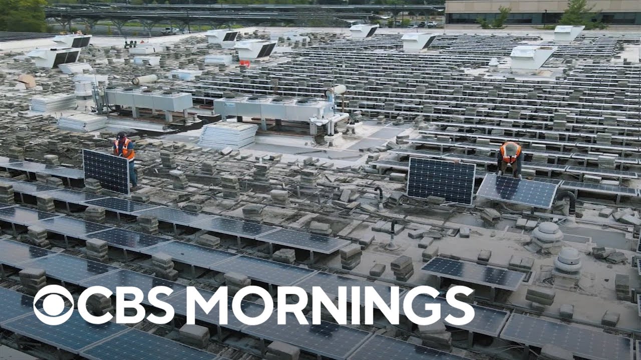 Wind blades and solar panels head for landfills after being replaced