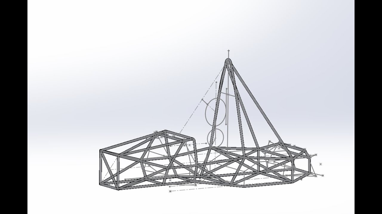 How to make formula student Chassis in Solidworks