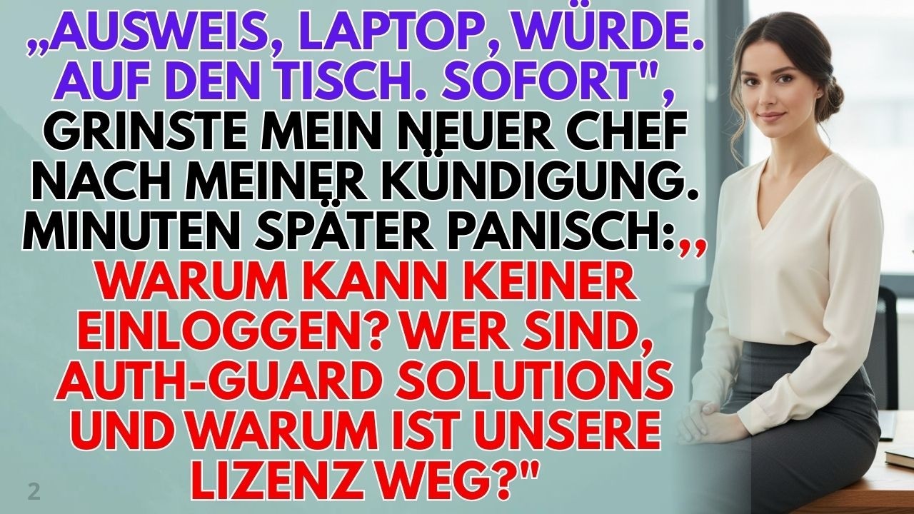 Mein Boss grinste, als er mich kündigte – Stunden später brach das System zusammen