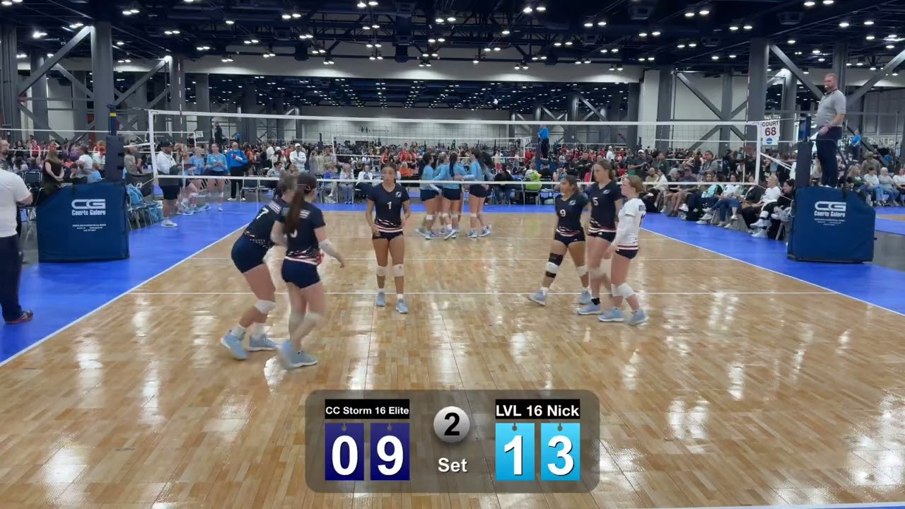 CC Storm 16 Elite vs LVL 16 NICK 3.7.26 set 2 of 2