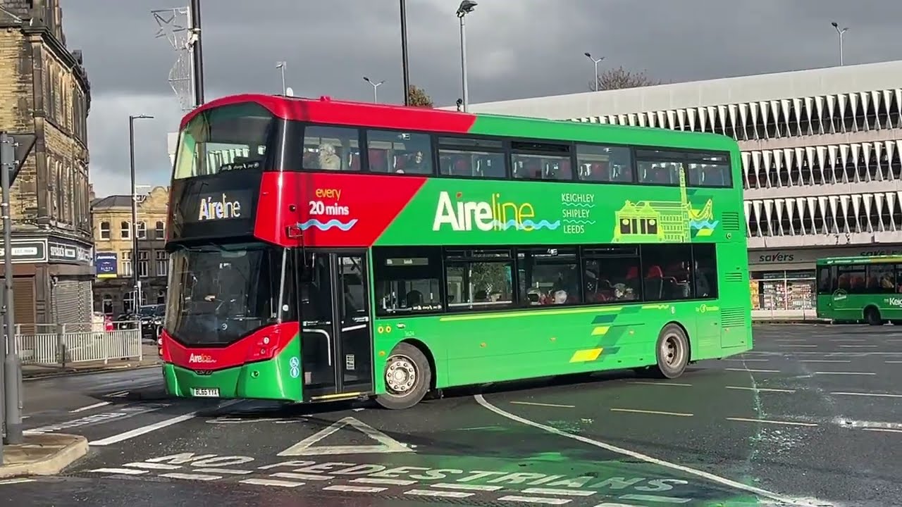 Buses at Keighley Bus Station - Saturday 1st November 2025