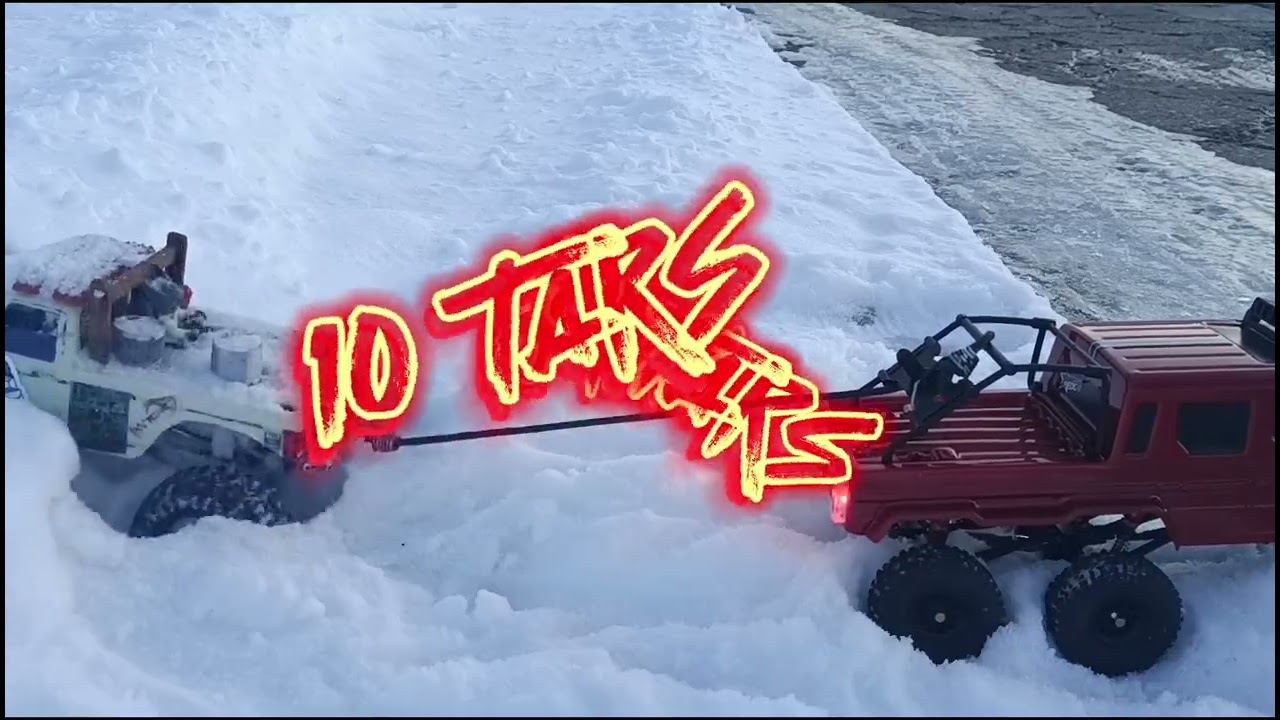 Уборка снега с помощью @TeamFedco 6x6