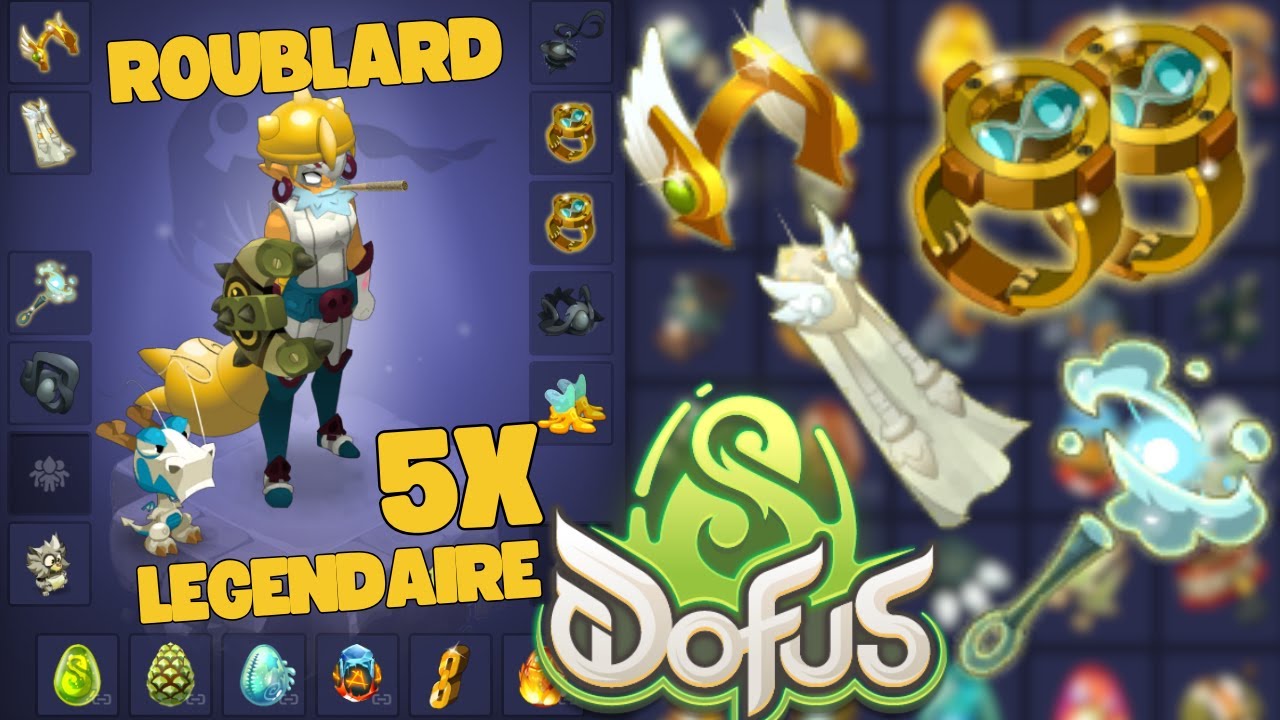 LE STUFF LE PLUS CHER, LE PLUS LEGENDAIRE - New Roublard Eau Dofus 3.3