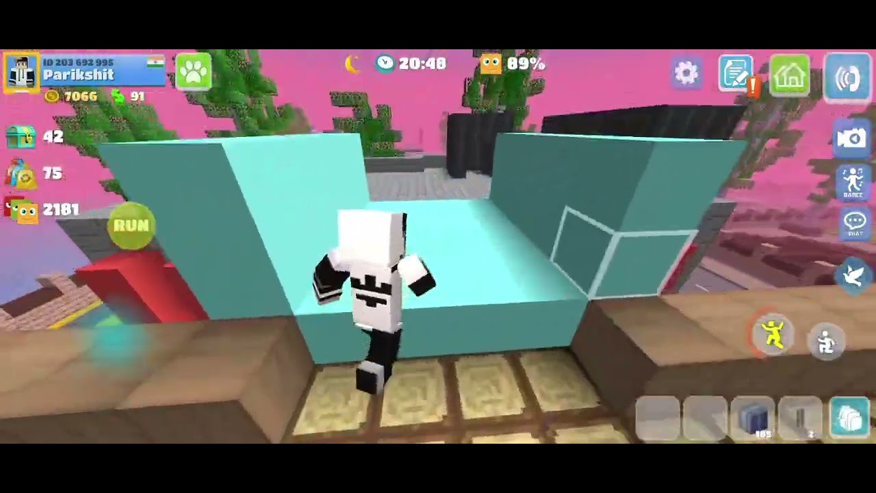 Home 🏠 of my house in party craft game 🎮