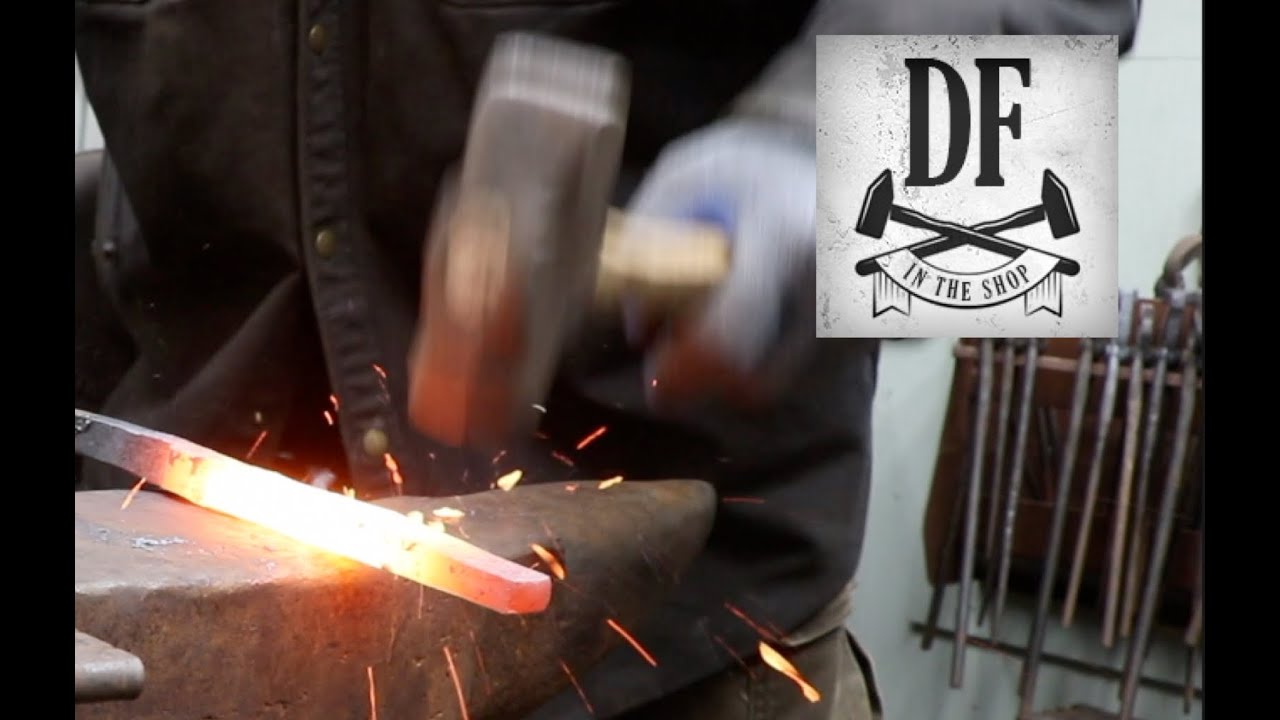 Forging Hammer Tongs - DF In The Shop