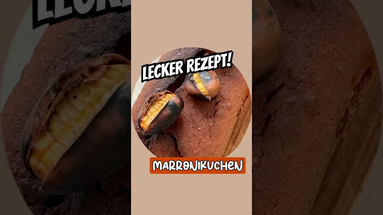 Gutes Rezept für ein Marronikuchen😋 