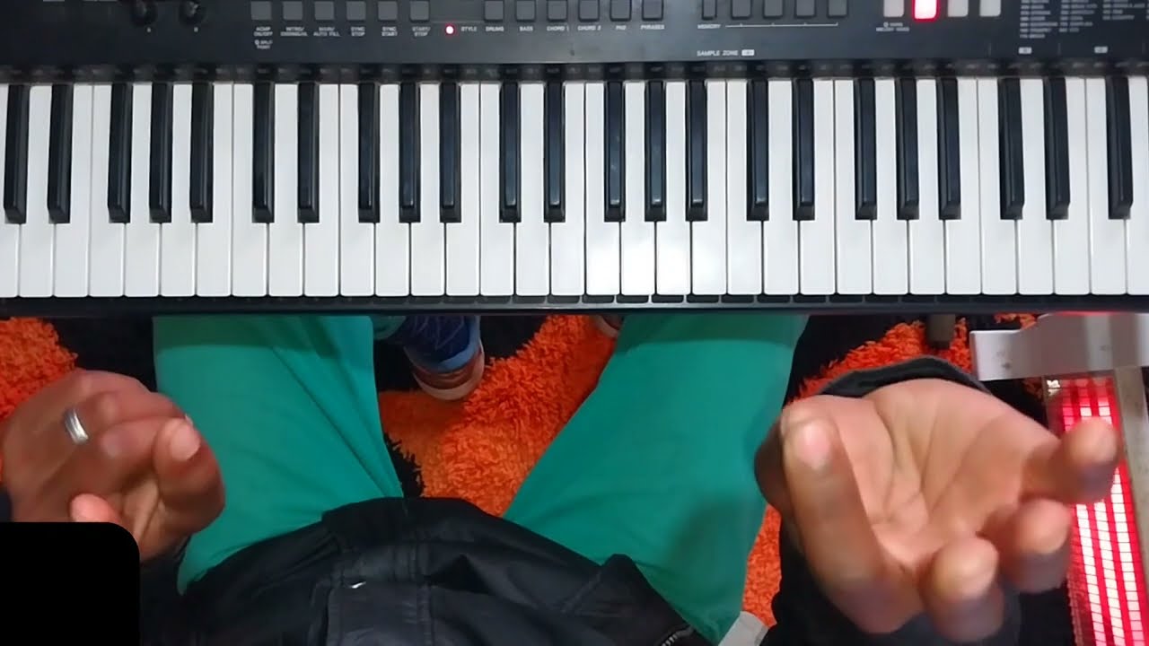 How to play 🎹 || you are yaweh alpher and omega || step by step guide|| @LearnwithMbulelo